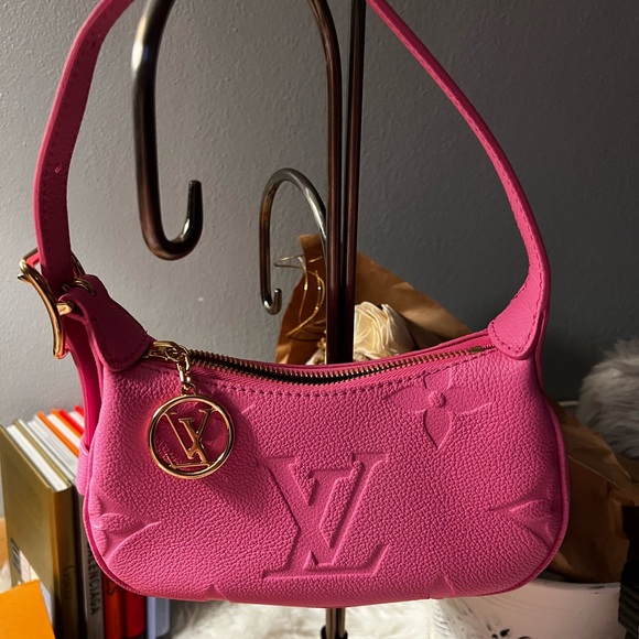 ***SOLD***Louis Vuitton Monogram Empreinte Mini Moon Bag Lollipop Pink - Picture 2 of 12